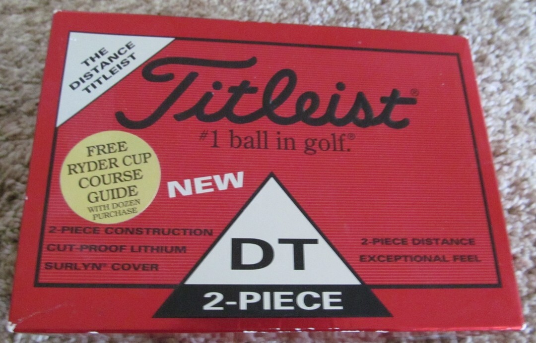 S W/dozen Box + 2 Empty Sleeves-ryder Cup Logo