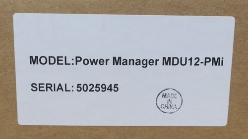 Unité de distribution secteur neuve TSL Power Manager MDU12-PMi 12 voies C13 MDU12-16A PDU - Photo 9/9