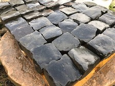 Alte Basalt Pflastersteine 9 x 11, Natursteine, Steine, Dekoration, Garten