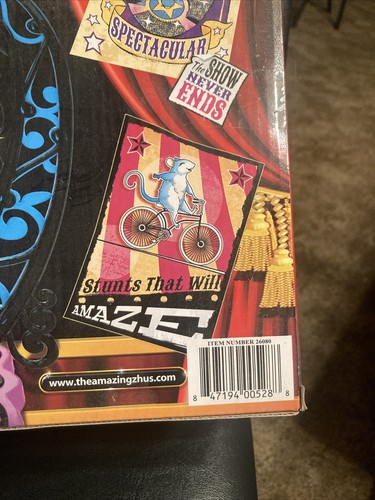 The Amazing Zhus High Wire Set & Magician Card New In Box 510 - Picture 3 of 3