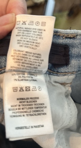 Emie High Rise Teen kids Straight Jeans DL1961 Droplet Distressed Size 14 $69 - Picture 8 of 11