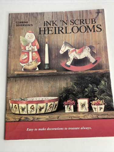 Corrine Severson's Ink N Scrub Heirlooms Decorative Painting Patterns