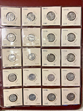 World coins Israel 1 Ágora 1963 to 1980 Uncirculated Coin collection 20