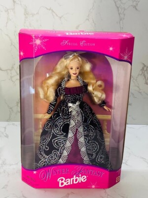 Winter Fantasy Barbie Blonde Sam's Club Exclusive Mattel #17249 1996 in Box