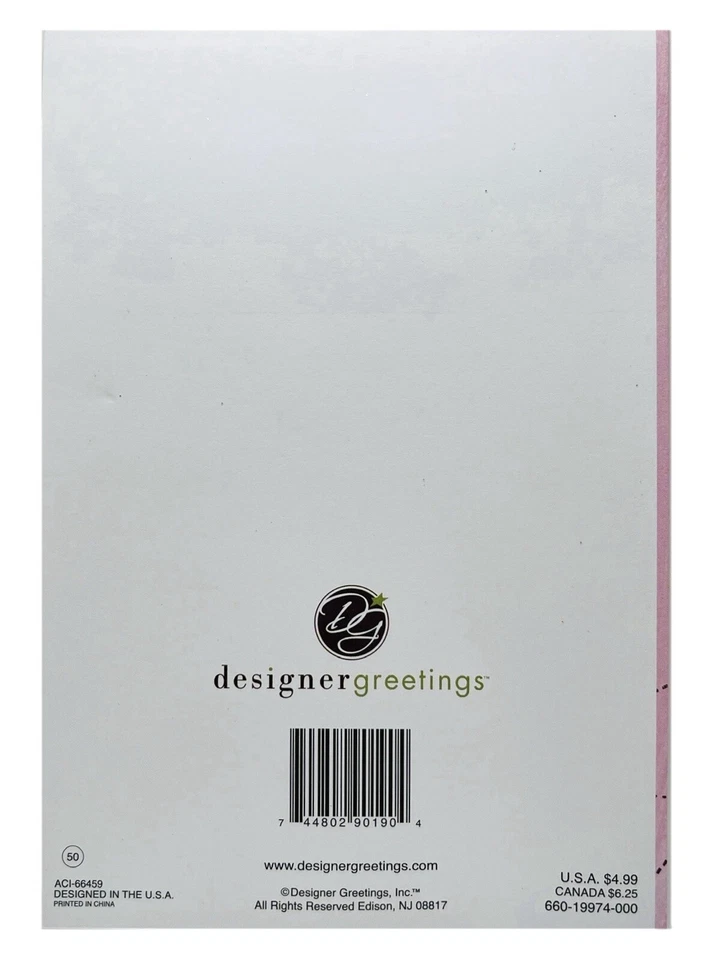 Tarjeta de San Valentín para mi hermosa esposa mariposa, tarjeta de felicitación de diseñador NUEVA Foto 3 de 4