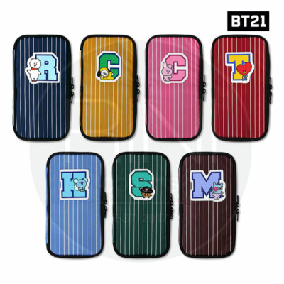 BTS BT21 Official Authentic Goods P-POCKET Ver2 7Characters By Monopoly + Track#