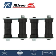 Leaf Spring Rear Shackle Kits Pair For Chevrolet Nova Shackles Bushings Kit Leaf Spring Rear Shackle Kits Pair For Chevrolet Nova Shackles Bushings Kit