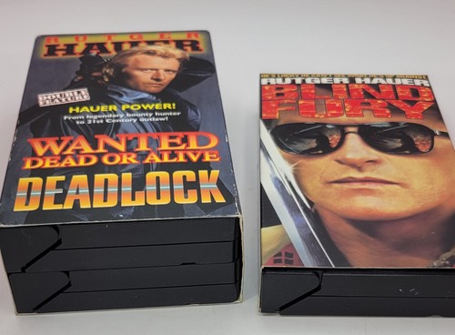 Action 10 VHS Lot -Rutger Huer - Picture 14 of 14