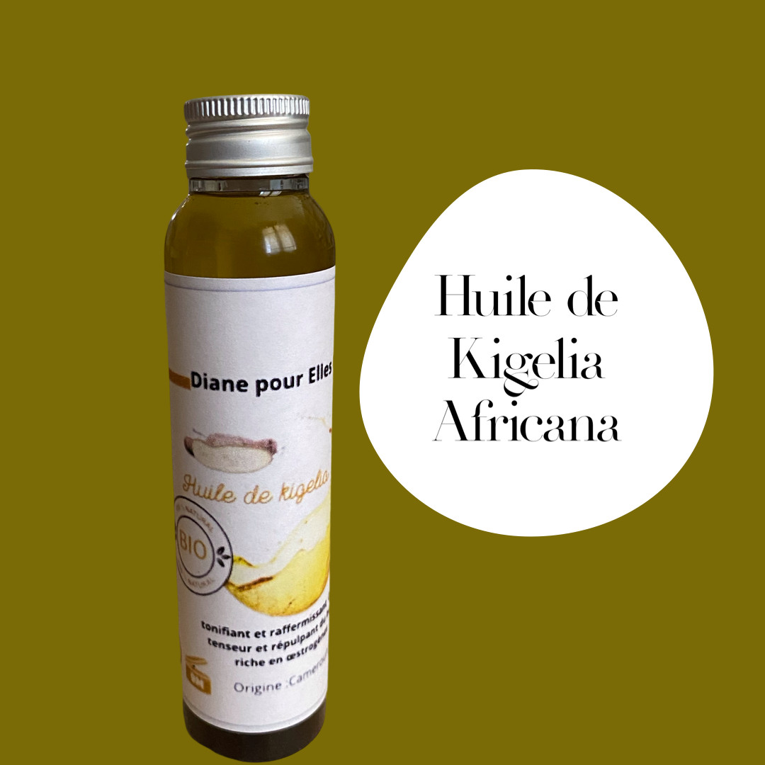 Huile de Kigelia Africana pour le volume et galbe naturel des fesses et seins 250ml