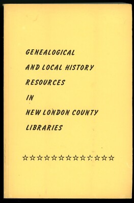 Genealogical and Local History Resources in New London County Connecticut