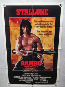 1985-Rambo-First-Blood-Part-II-Original-1SH-Movie-Poster-Sylvester-Stallone