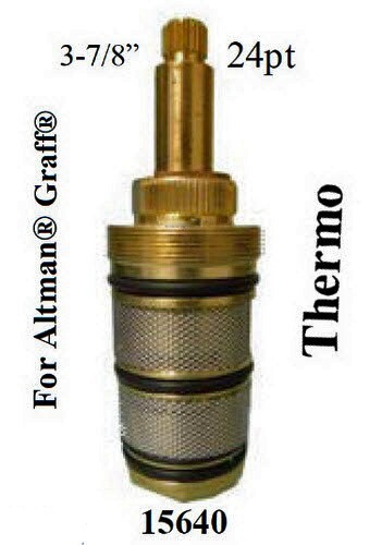 for Altmans , Graff Thermostatic Cartridge 3-7/8", 24 pt - Picture 1 of 1