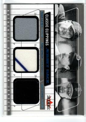 2005 Classic Jersey Blue #CJS Clemens/Randy Johnson/ Schmidt (ref 168400)
