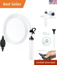 Lightweight & Ergonomic 7ft Aquarium Cleaner - Ideal for Healthy Fish Tanks