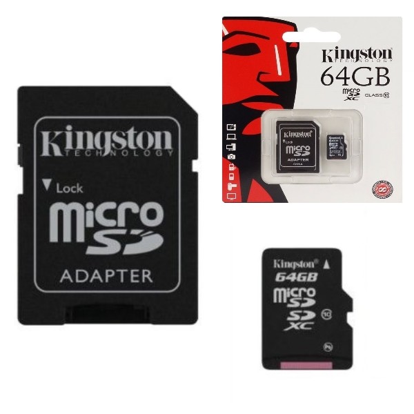 Carte mémoire Micro SD 64 Go pour capturer vos vacances sur Wiko U Feel Lite
