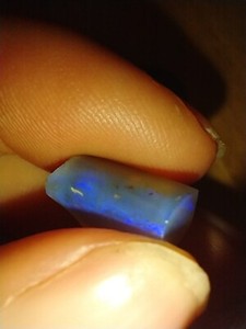 3 Tcw Rough Rub Multi Color Australian Opal Water