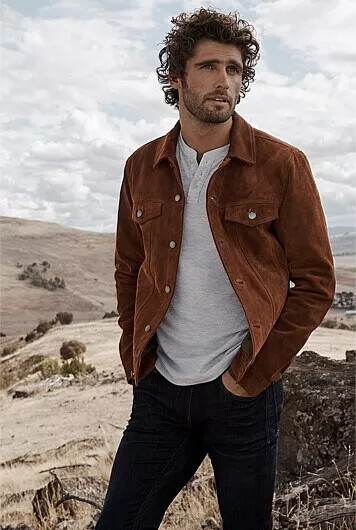 定価　83600円 SUEDE TRUCKER JACKET ブラウン　サイズ2 定価 SUEDE TRUCKER JACKET ブラウン サイズ2