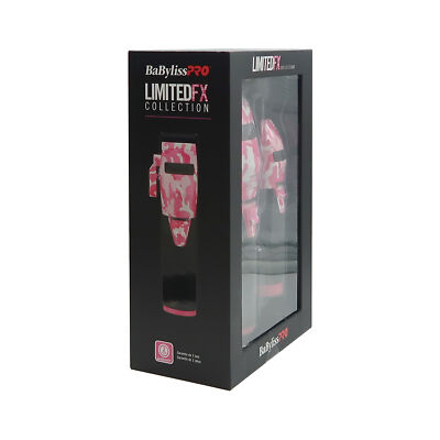 BaByliss Pro LIMITEDFX Pink Camo Clipper and Trimmer Collection