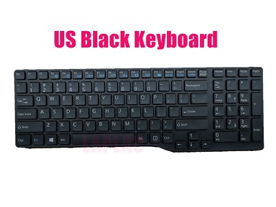 US Black keyboard for Fujitsu Lifebook A556 AH556 | eBay
