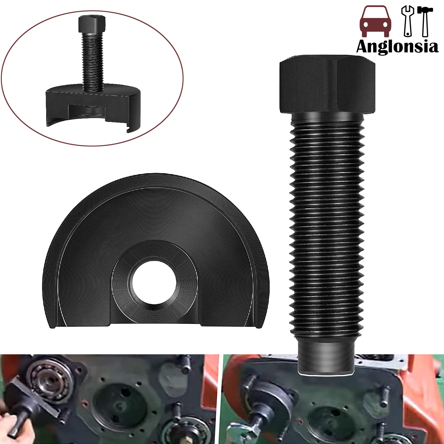 Transmissions Countershaft Front Bearing Puller Removal Tool For Eaton