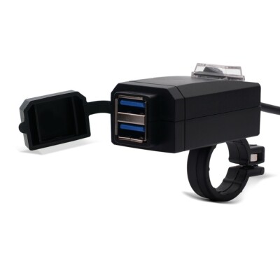 12V Steckdose für Kawasaki ZX-10RR / ZX-10R Lumitecs USB US2
