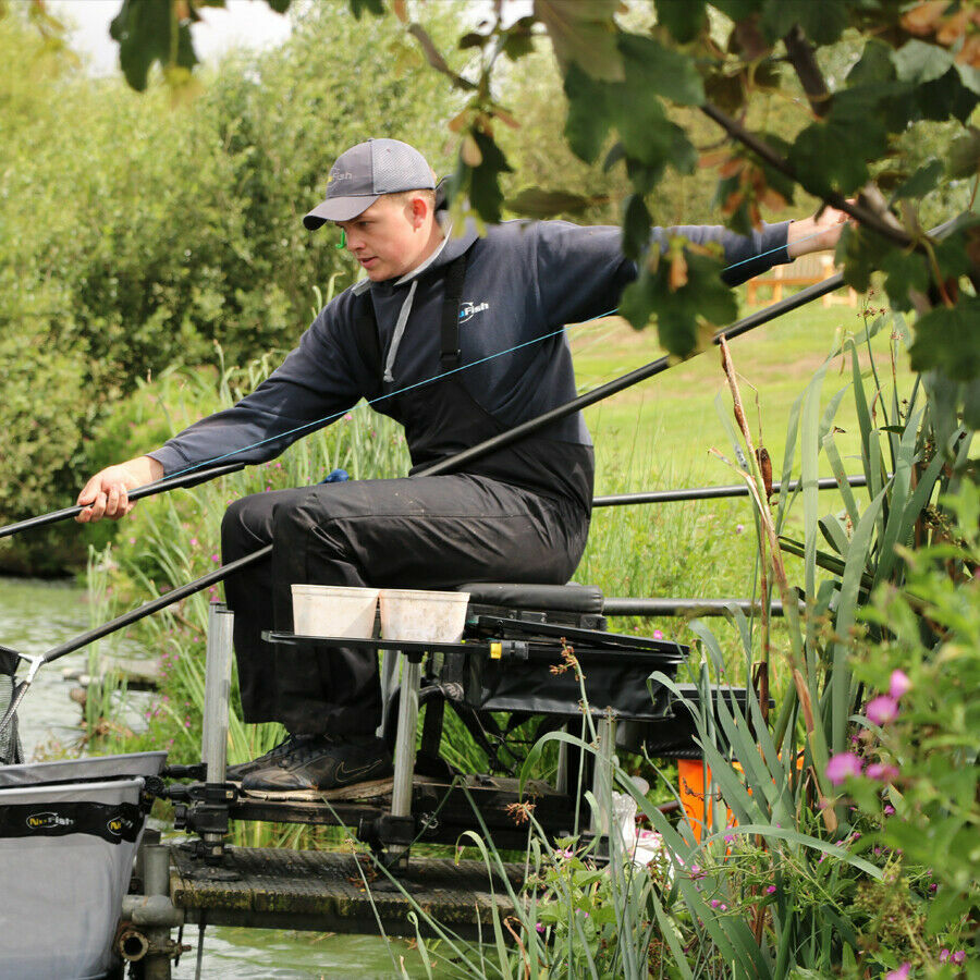 Nu-Fish Zipp - Bastone Per Pesca Alla Carpa, 3 M, Blue 16-18 - 2.4mm - Foto 13