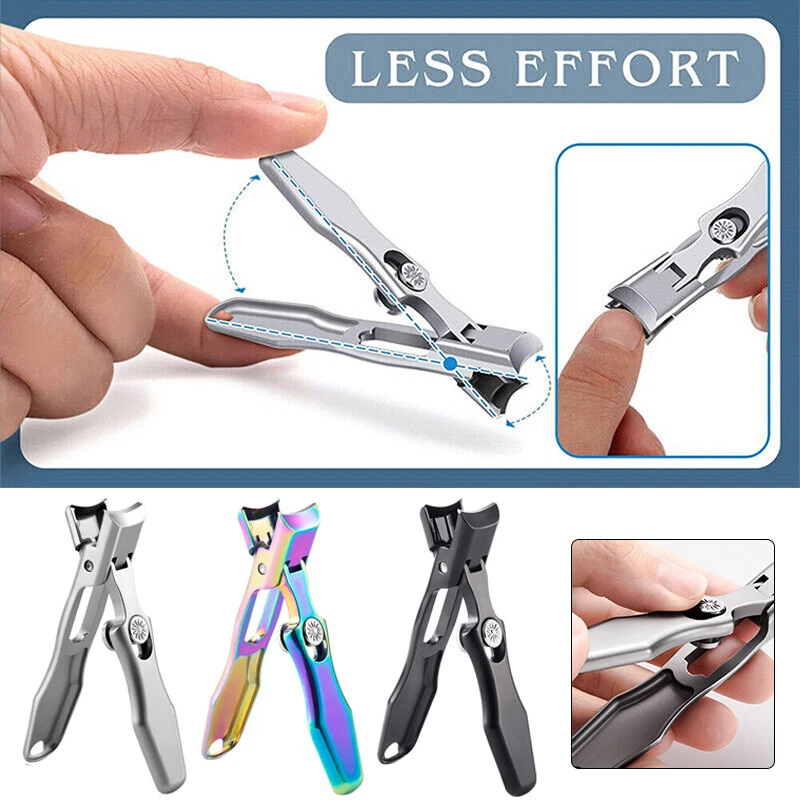 Ultra Sharp Nail Clippers Steel Wide Jaw Opening Anti Splash Portable Trimmer ⇘ - Image 2 of 4