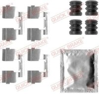 Original Quick Brake ZubehöRsatz Scheibenbremsbelag 109-1835 FüR Dacia Renault