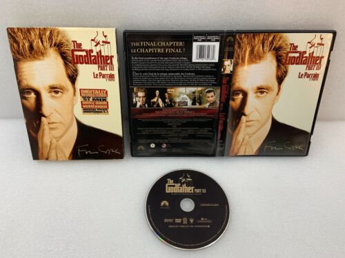 The Godfather Part III DVD Film - Disque en Grande Forme ! - Photo 1 sur 1