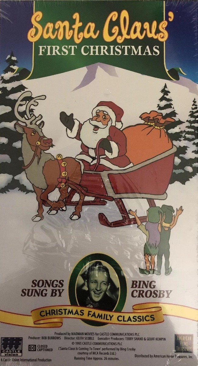 Santa Claus' First Christmas/Silent Night Double Feature(VHS 1996