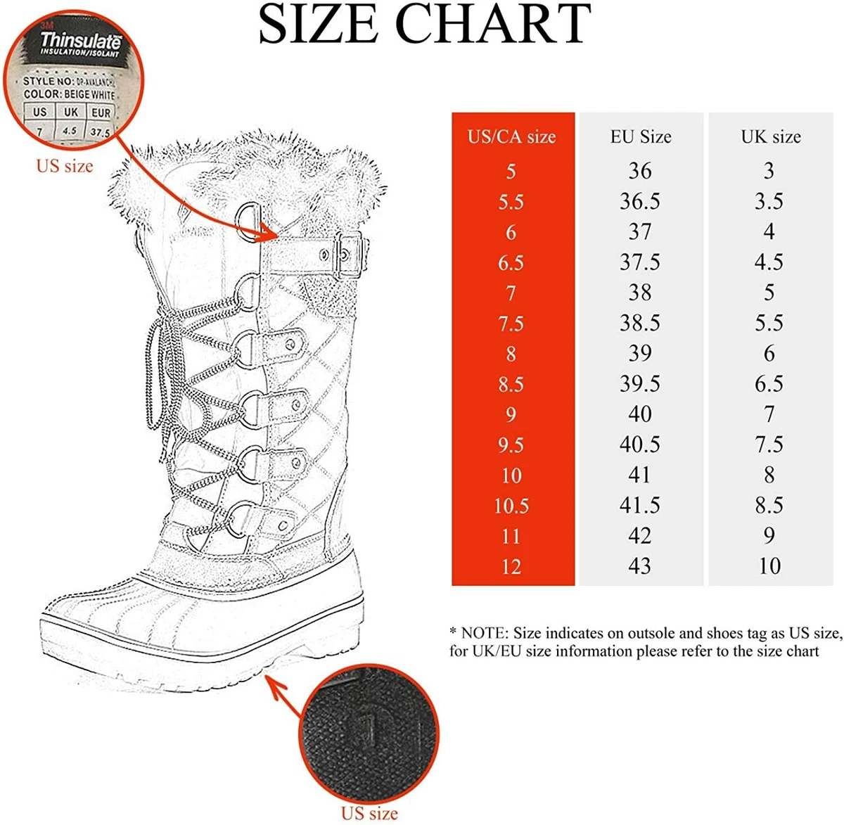 Dream pairs women's dp warm faux shop fur lined mid calf winter snow boots