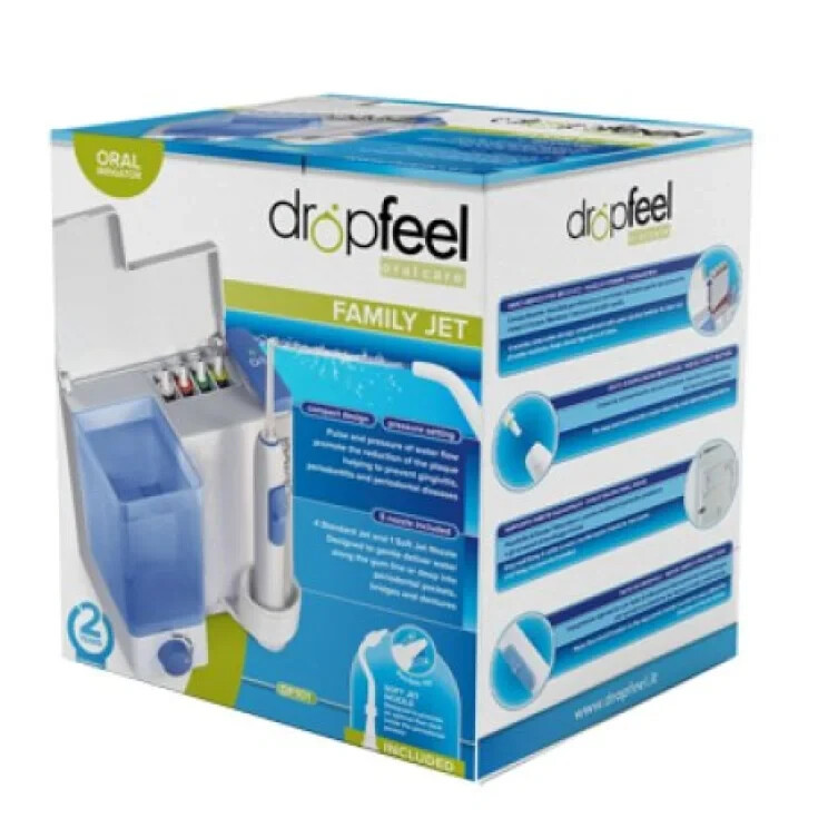 Idropulsore Dentale Dropfeel Family 5 Beccucci - Offerta Igiene Orale