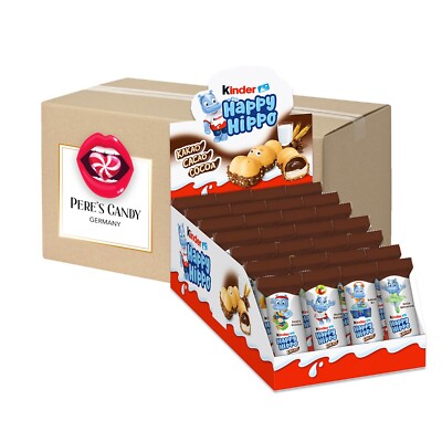 28erPack (28 x 20,7g) kinder Happy Hippo Kakao Knusprige Waffelspezialität