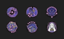 Yugioh Shadoll - Amanda Lapalme Manamoon Mana Moon - 6-Sided Metal Dice X1