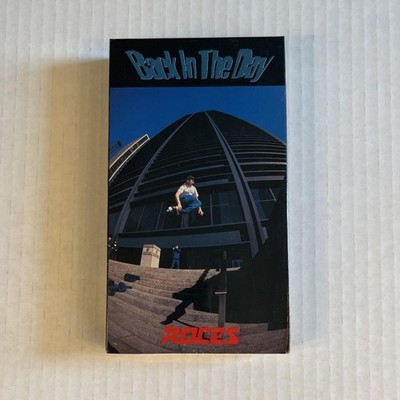 BACK IN THE DAY (1998) Factory Sealed VHS NOS Roces In-Line Street Skate Team