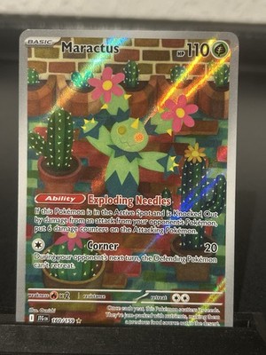 Pokémon Karte Maractus 160/159 Journey Together Near Mint Englisch