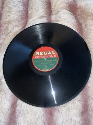 Regal Zonophone shellac 78rpm Victorian Quartet - Silver Threads / Maggie