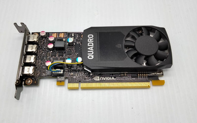 Nvidia Quadro P620 2GB GDDR5 4x mini DisplayPort PCIe Video Graphics Card