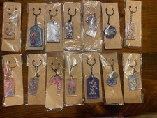Handmade Resin Keychains You choose from 14