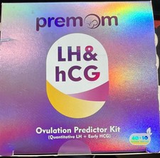 PREMOM Ovulation Predictor Kit: Quantitative 40 LH  10 HCG  11/26  NEW
