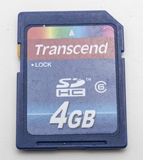 Transcend 4GB SDHC Card 6 Card Memory Card