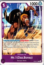 Mr.1 (Daz.Bonez) Normal C Awakening of the New Era OP05-075 NM