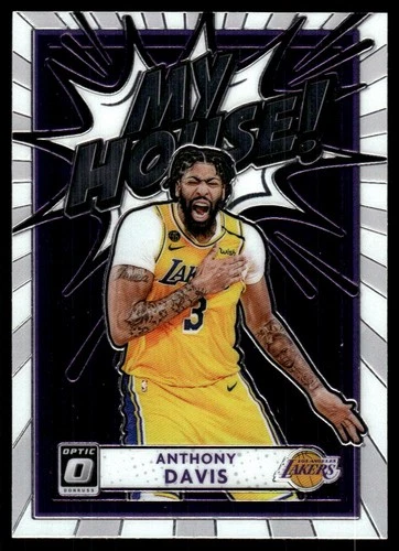 Anthony Davis 2020-21 Donruss Optic #20 Lakers Insert SEE SCAN! FREE SHIPPING