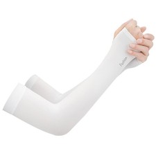4 Pair Sun Protection Arm Sleeves Ice Cooling Silk Sunscreen Cycling