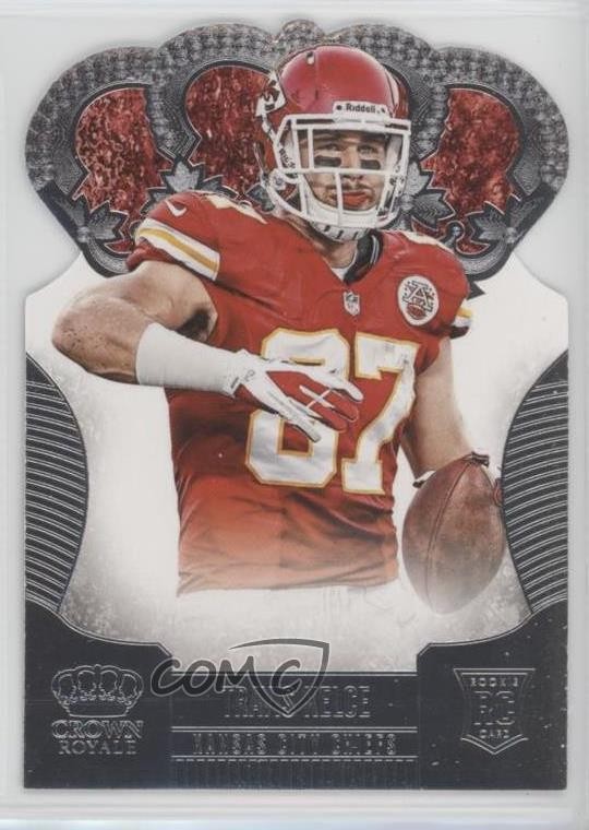 2013 Panini Crown Royale Travis Kelce #194 Rookie RC 7xr