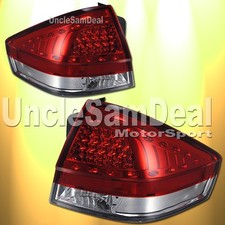 Ford Focus 4door Sedan 2door Coupe Red Led L.e.d. Tail Lights Pair Direct Fit