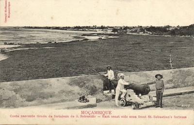 PC AFRIKA MOSAMBIK OSTKÜSTENSEITE VON ST. Sebastians Fortress (b64142)