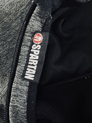 Spartan Race Super Beast Mujer Cremallera Sudadera con Capucha Chaqueta Gris 2017 Grande - Imagen 10 de 13