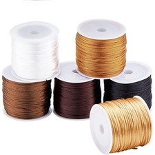 192 Yards 1mm Satin Rattail Cord Nylon String Cord Silk Cord Chinese Knotting...