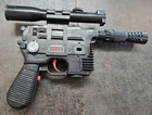 VINTAGE STAR WARS RETURN of The JEDI BLASTER LASER PISTOL Han Solo WORKS